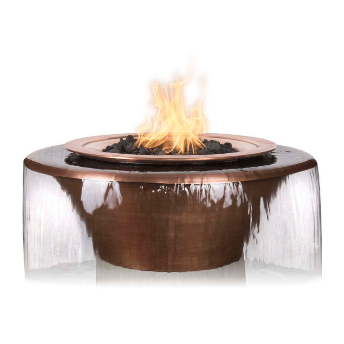 The Outdoor Plus Cazo 360° Copper Fire & Water Bowl