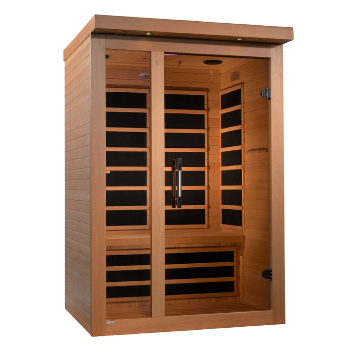 Llumeneres 2 Person Ultra Low EMF FAR Infrared Sauna