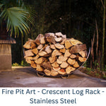 Fire Pit Art Namaste 16