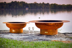 Fire Pit Art Saturn 8