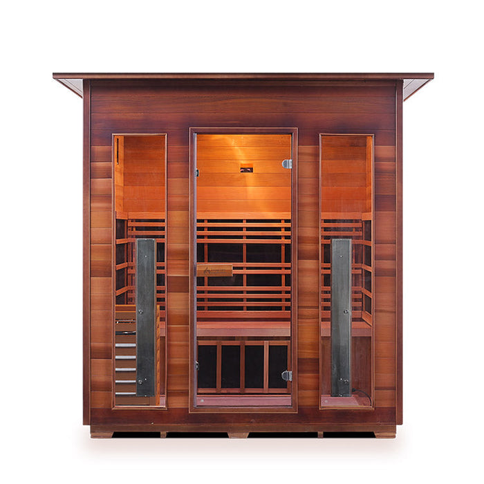 Enlighten Sauna Diamond 4 Person Infrared/Traditional Sauna