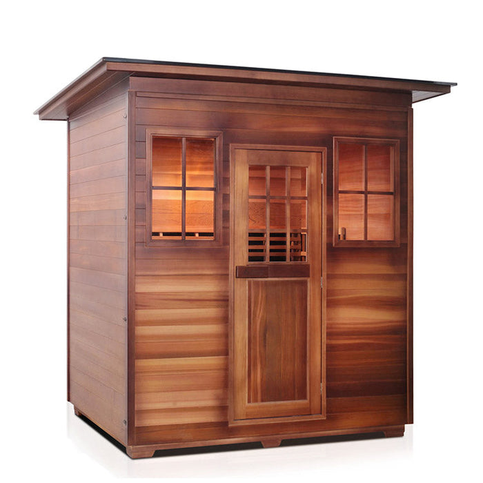 Enlighten Sauna Sierra 4 Person Full Spectrum Infrared Sauna