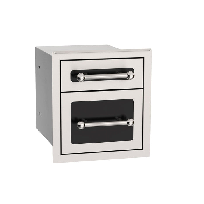 Fire Magic Black Diamond Double Drawer