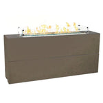 American Fyre Designs 72" Milan Tall Linear Gas Firetable 4