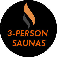 3-Person Saunas
