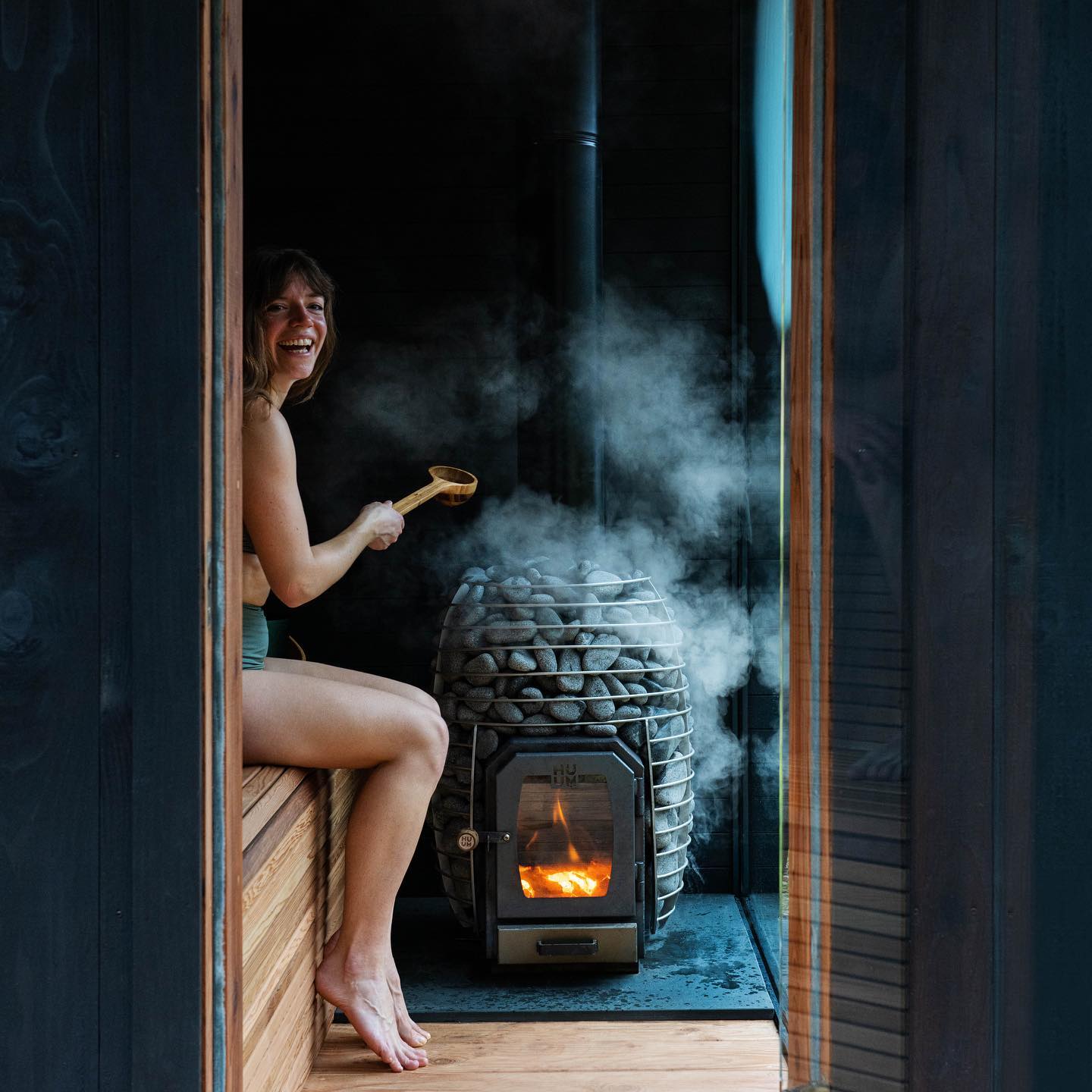 HUUM HIVE Heat 12 Wood Burning Sauna Stove