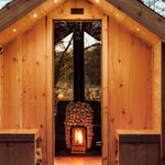 HUUM HIVE Wood LS 17 Wood Burning Sauna Heater With Firebox Extension1