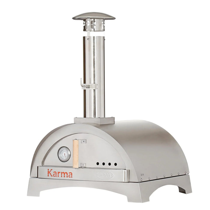 WPPO Wood Fired Pizza Oven, Karma 25 - 304SS With 201SS Base