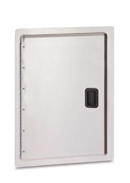 Single Access Door with Black Slam Latches