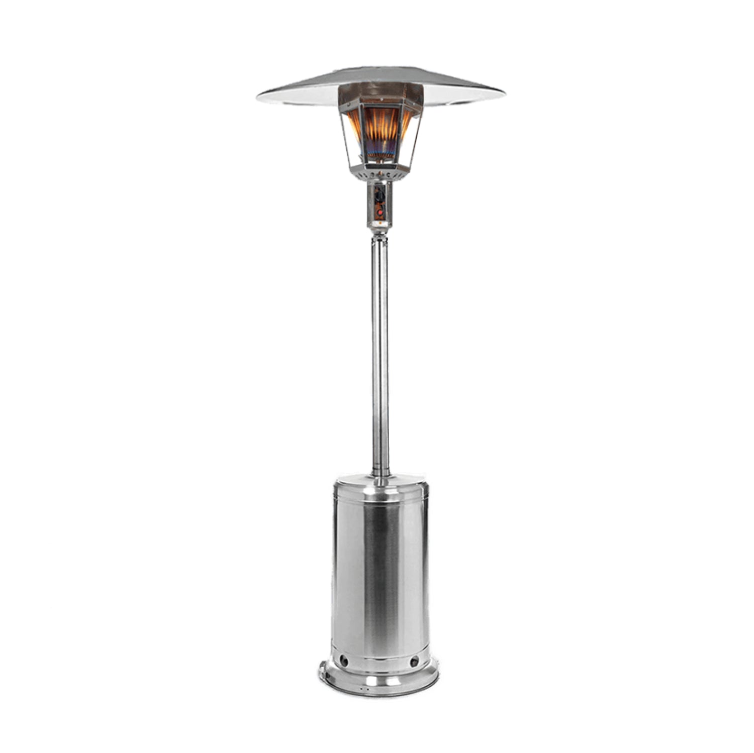 RADtec 96" Real Flame Propane Patio Heater - Stainless Steel Finish 1