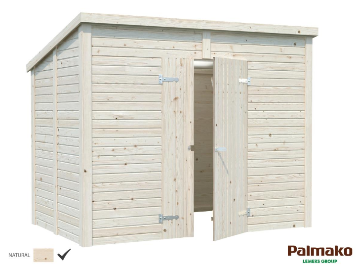 Palmako Leif Wood Storage Shed