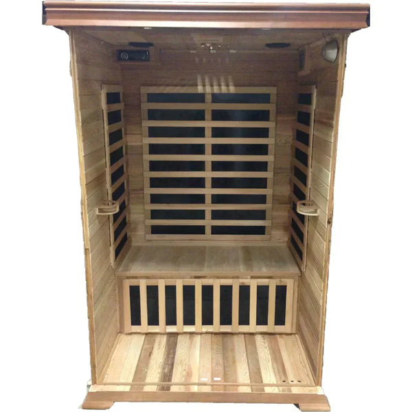 SunRay Cayenne 4 Person Outdoor Sauna with Ceramic Heaters 6