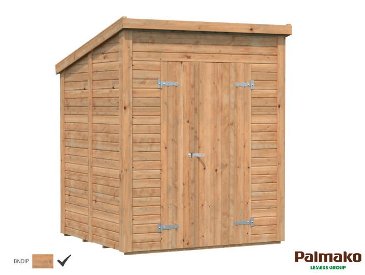 Palmako Leif Wood Storage Shed 3