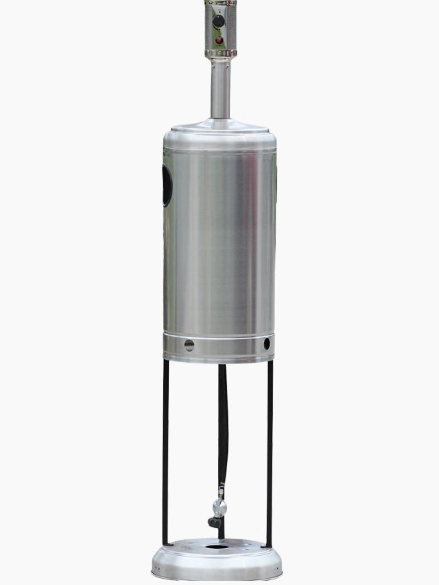 RADtec 96" Real Flame Propane Patio Heater - Stainless Steel Finish 2
