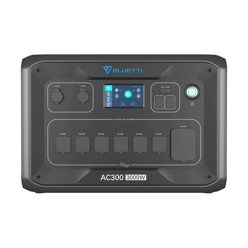 BLUETTI 2*AC300 + 4*B300 + 1*P030A + 6*PV200 | Solar Generator Kit 1