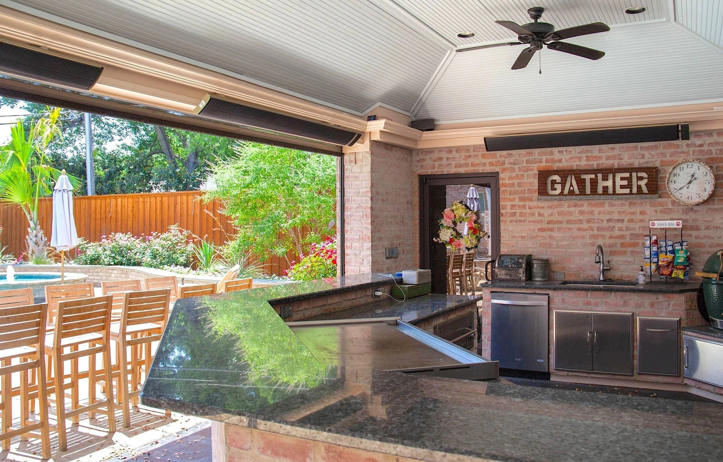 RADtec 43" Zero Light Electric Patio Heater (110-120V)