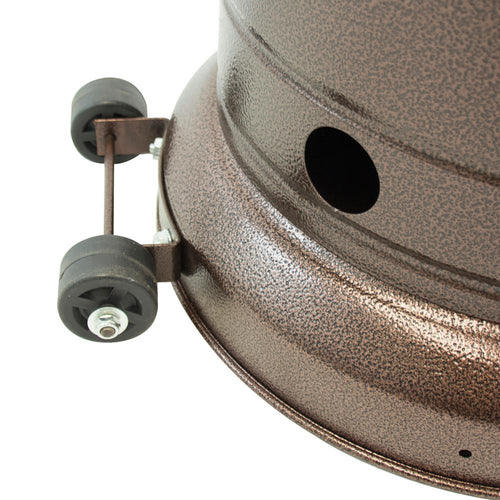 RADtec 96" Real Flame Propane Patio Heater - Antique Bronze Finish 4