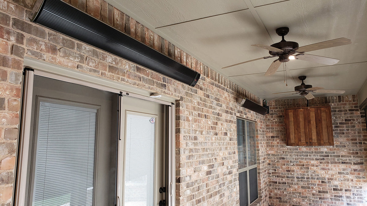 RADtec 44" WiFi Smart Controlled Zero Light Patio Heater