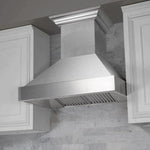 ZLINE 48" Kitchen Package with DuraSnow® Stainless Dual Fuel Range, Ducted Vent Range Hood and Dishwasher 6