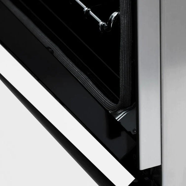 ZLINE Autograph 48 in. Gas Burner/Electric Oven in Stainless Steel, White Matte Door with Gold Accents 10