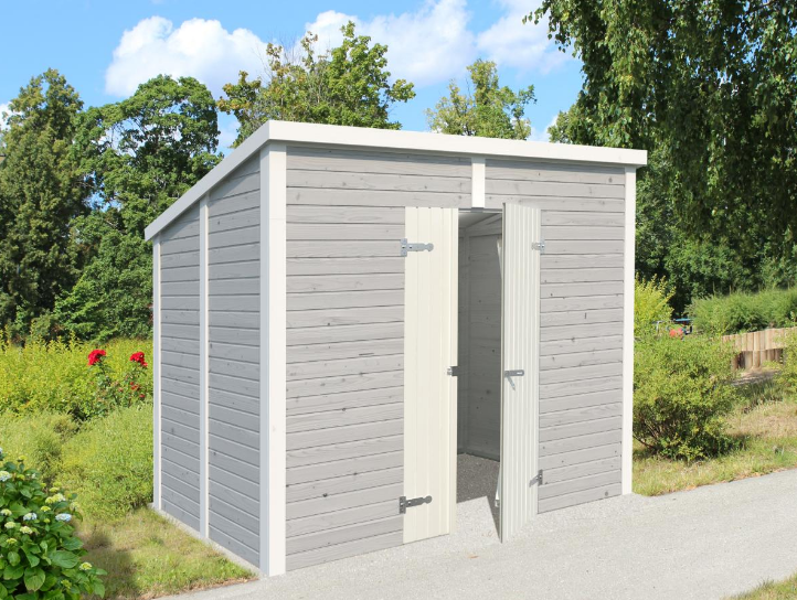Palmako Leif Wood Storage Shed