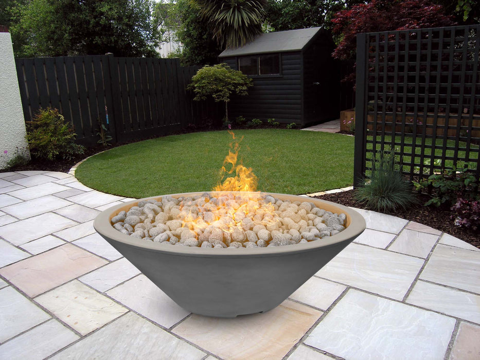 The Outdoor Plus Cazo Concrete Fire Bowl