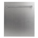 ZLINE 36" Kitchen Package with Stainless Steel Dual Fuel Range, Range Hood, Microwave Drawer and Dishwasher6