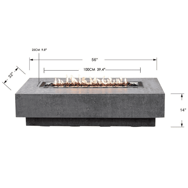 Elementi Hampton Fire Pit Table thumbnail image