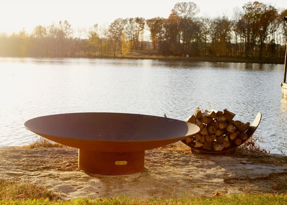 Fire Pit Art Asia 60" Wood Burning Fire Pit