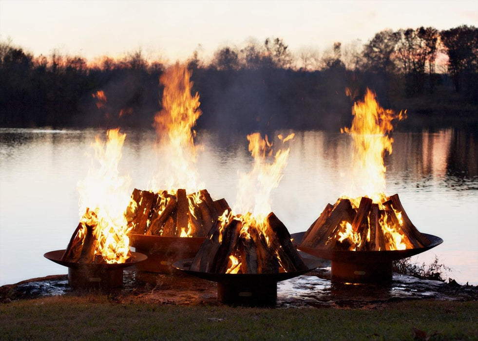 Fire Pit Art Asia 60" Wood Burning Fire Pit
