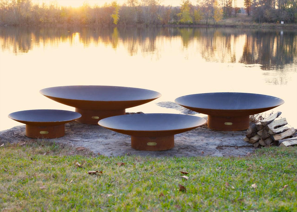 Fire Pit Art Asia 72" Wood Burning Fire Pit