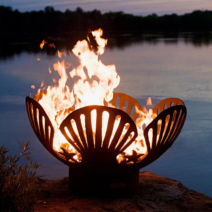 Fire Pit Art Barefoot Beach Wood Burning Fire Pit
