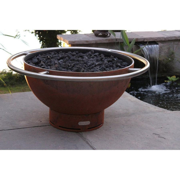 Fire Pit Art Bella Luna Wood Burning Fire Pit
