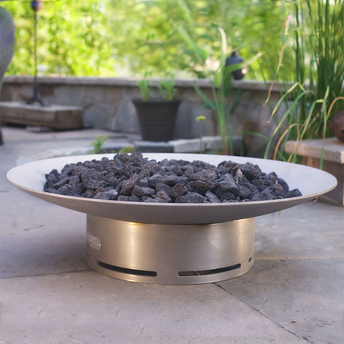 Fire Pit Art Bella Vita 70" Wood Burning Fire Pit