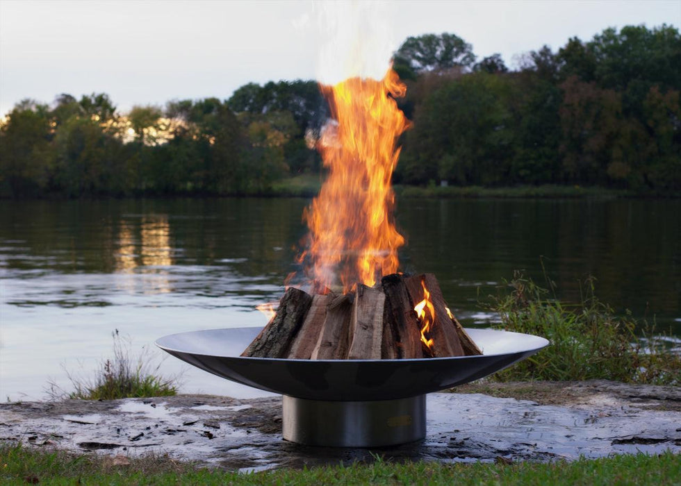 Fire Pit Art Bella Vita 70" Wood Burning Fire Pit