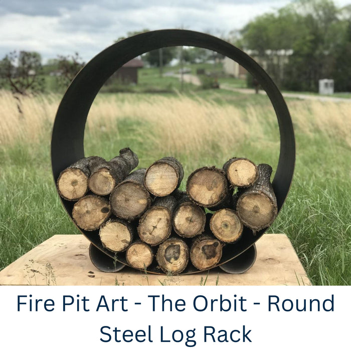 Fire Pit Art Crater / Eclipse Wood Burning Fire Pit
