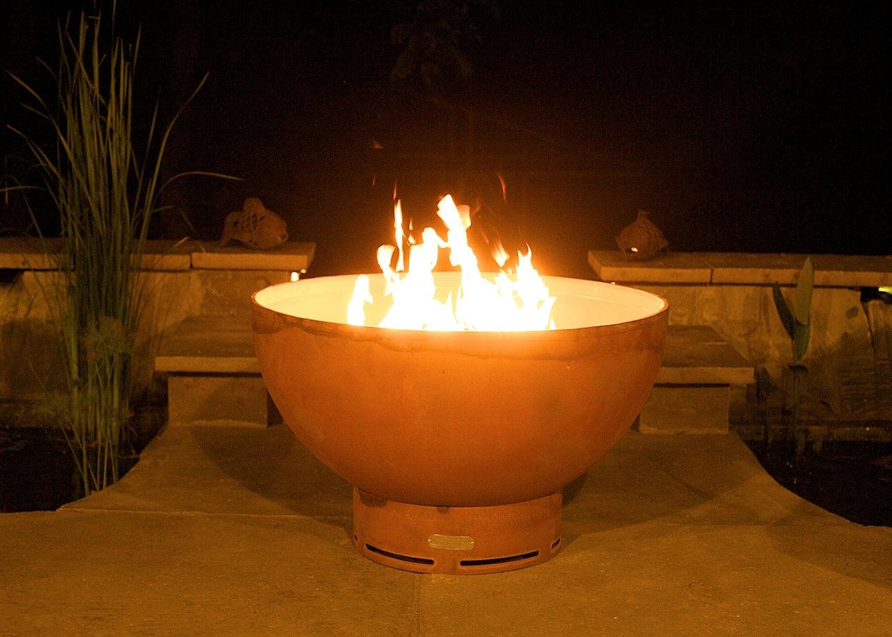 Fire Pit Art Crater / Eclipse