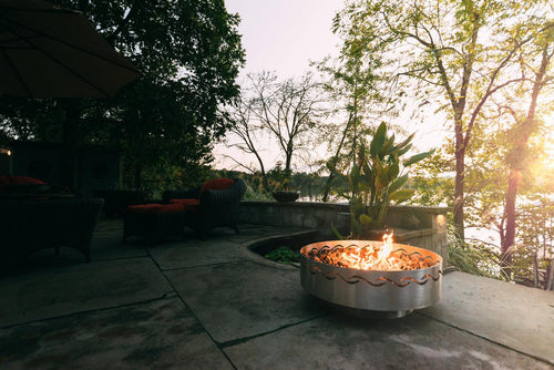 Fire Pit Art Fire Surfer 10