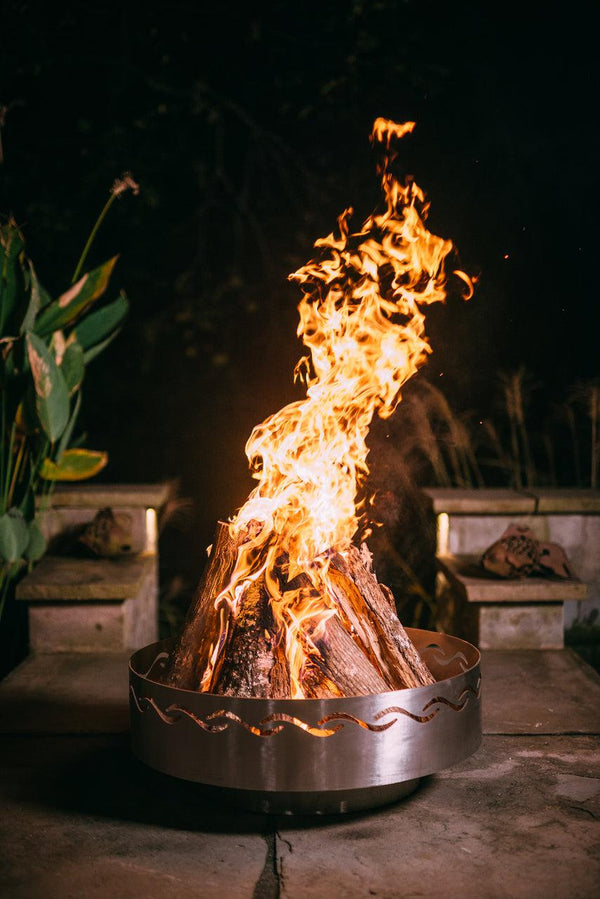 Fire Pit Art Fire Surfer 11