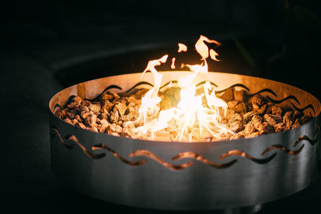 Fire Pit Art Fire Surfer Wood Burning Fire Pit