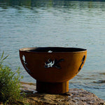 Fire Pit Art Kokopelli 8