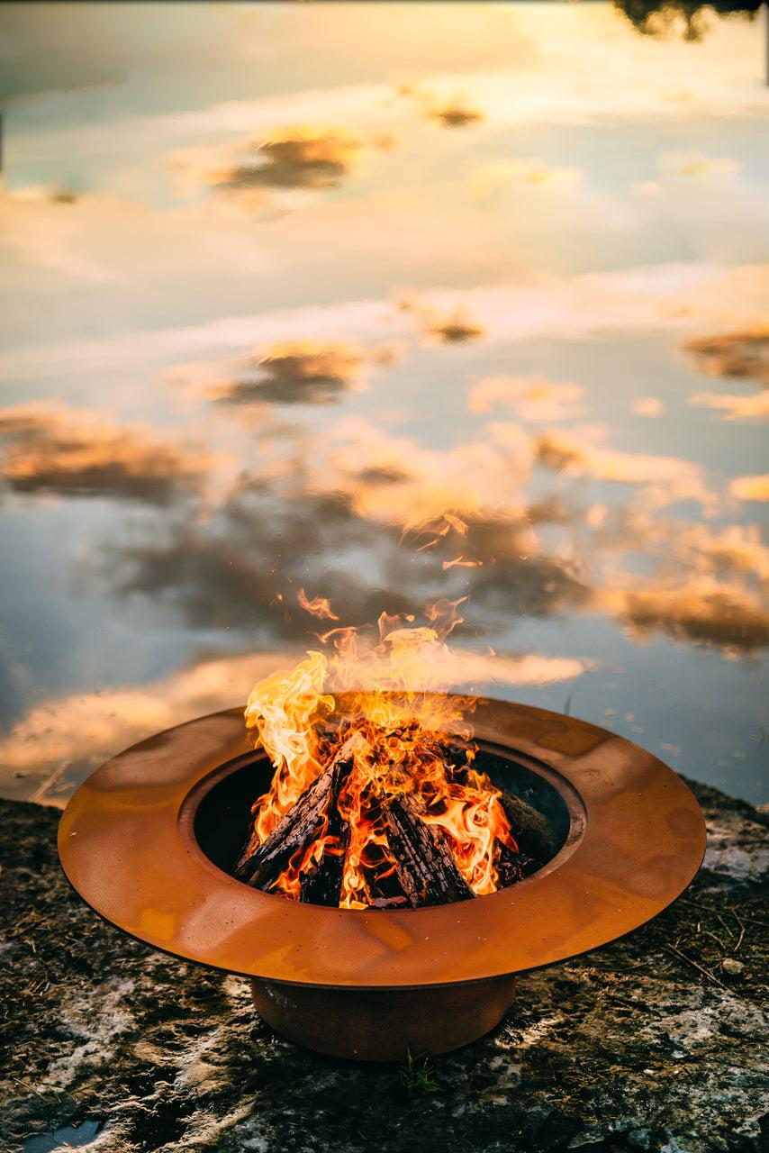 Fire Pit Art Magnum with Lid