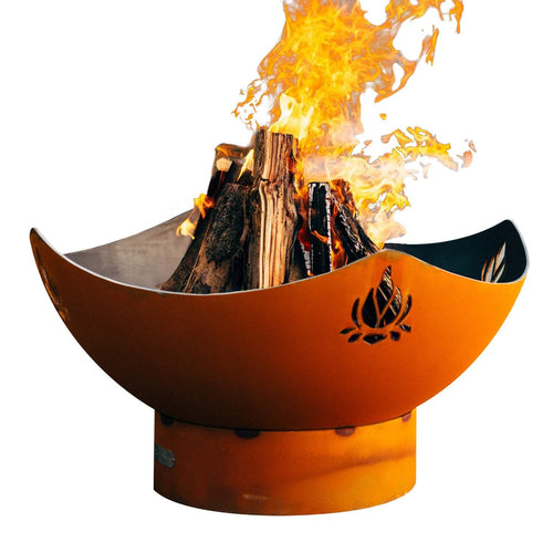 Fire Pit Art Namaste 2
