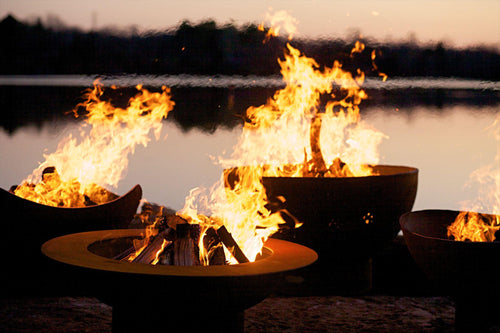 Fire Pit Art Saturn 6