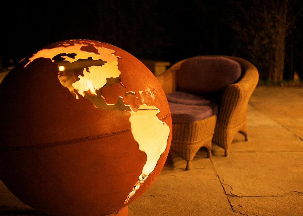 Fire Pit Art Third Rock Wood Burning Fire Pit