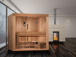 Golden Designs "Copenhagen Edition" 3 Person Traditional Steam Sauna - Canadian Red Cedar 11