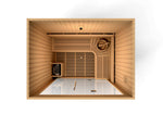 Golden Designs "Copenhagen Edition" 3 Person Traditional Steam Sauna - Canadian Red Cedar 6
