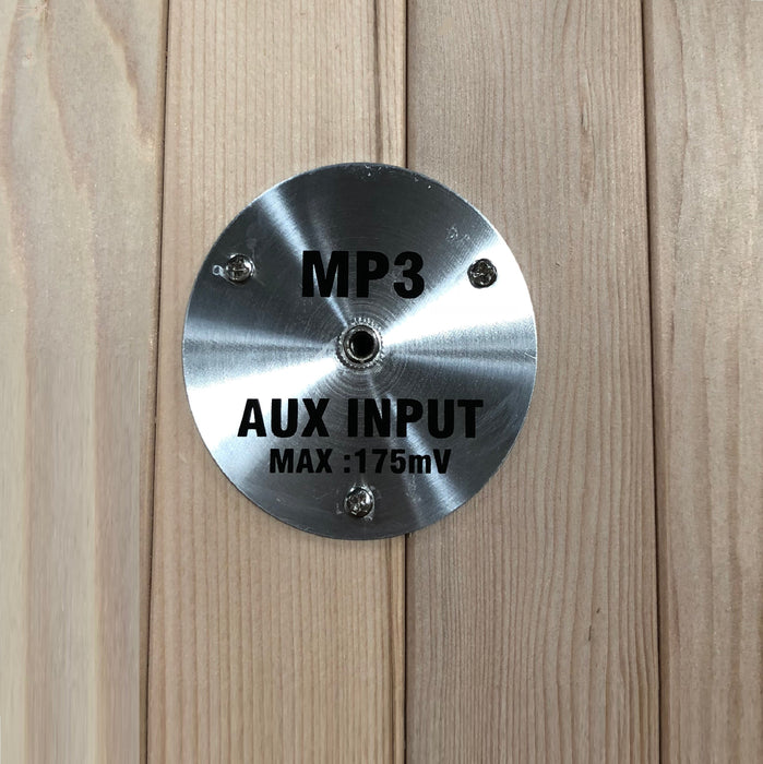 Maxxus "Alpine" Dual Tech 3 person Low EMF FAR Infrared Sauna Canadian Hemlock
