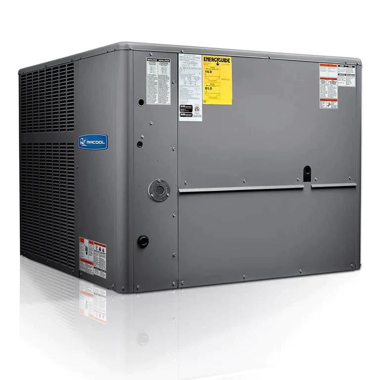 MRCOOL 4 Ton 14 SEER Heat Horizontal or Down Flow Package Air Conditioner and Gas