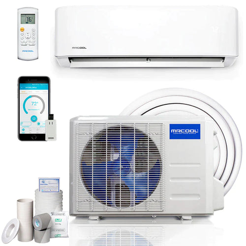 MRCOOL Advantage 4th Gen 9,000 BTU 3/4 Ton Ductless Mini Split Air Conditioner and Heat Pump 1